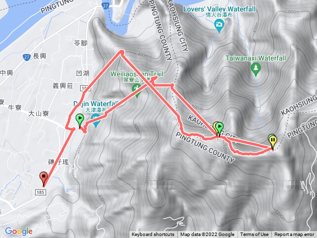 二刷 大津至尾寮山