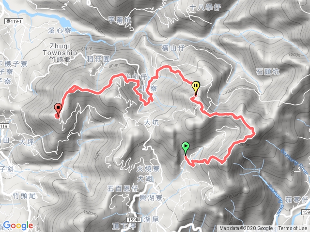 大湖尖山-天雲山-文峰山-大坑山-佛寶寺