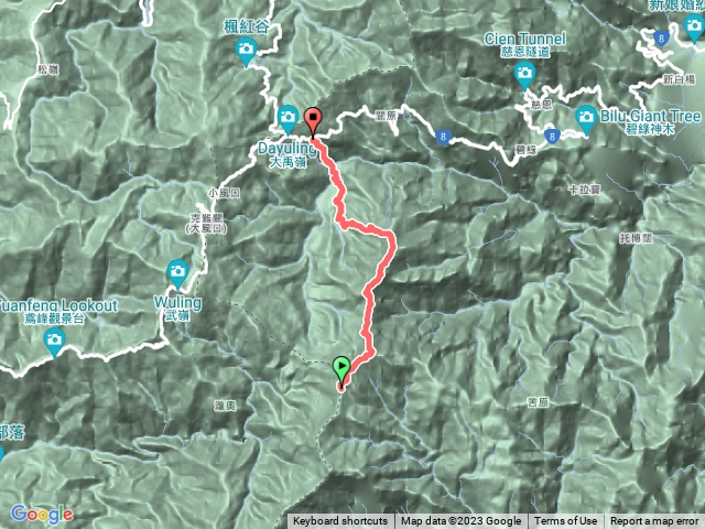 奇萊主北下屏風-D2-奇萊北峰/屏風山