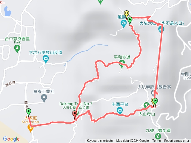 大坑步道6上7下