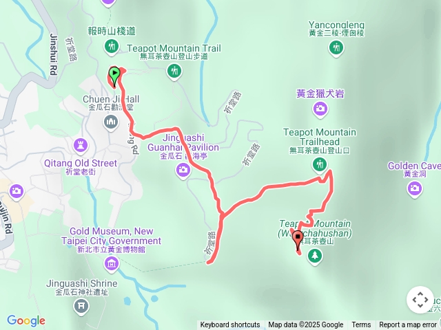 無耳茶壺山登山步道