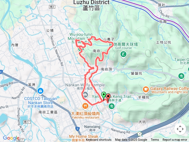 桃園 南崁 越野跑_五酒桶山步道