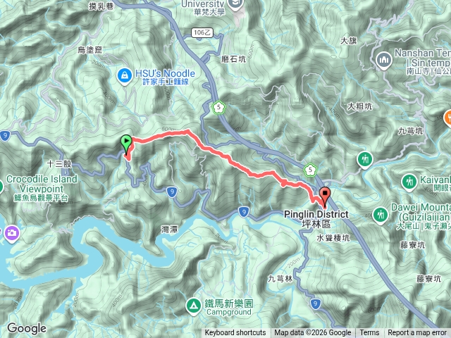 20260530石碇-大格門站-大格門-淡蘭古道南路-獵狸尖-烏窟子山-觀音台-坪林國中站