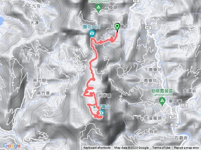 南投國姓埔里 車坪崙山
