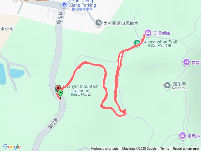 大社觀音山(鹽埕巷登山口)20251007