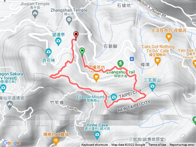 樟樹步道- 鵝角格山- 樟湖步道