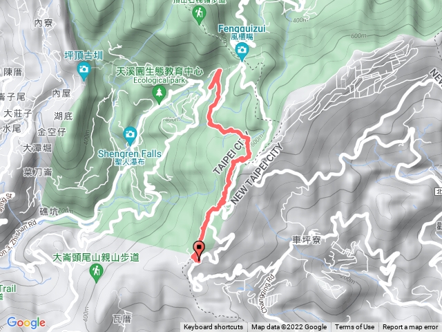 台北大縱走第四段前半