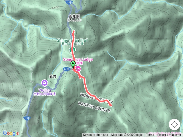 20240825 小奇萊+石門山