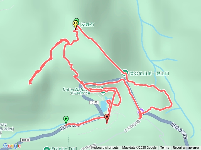 20251011（六）巴拉卡山連走菜公坑山