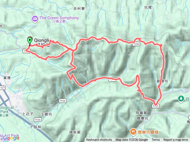 飛鳳山-顯伯公-鹿寮坑-王爺坑-羅屋窩步道預覽圖