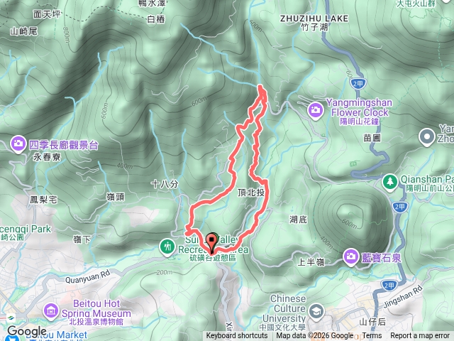 20260623 惇敍工商 龍鳳谷步道 十八份水圳步道 草山觀瀑吊橋 風尾步道 O行