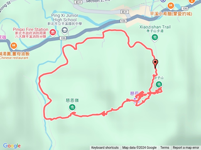 平溪四連峰O型縱走預覽圖