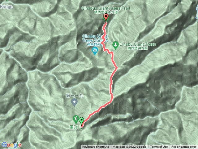 【大壩北稜】D3 馬洋山前(第二)營地-馬望海岔-鎮西堡登山口