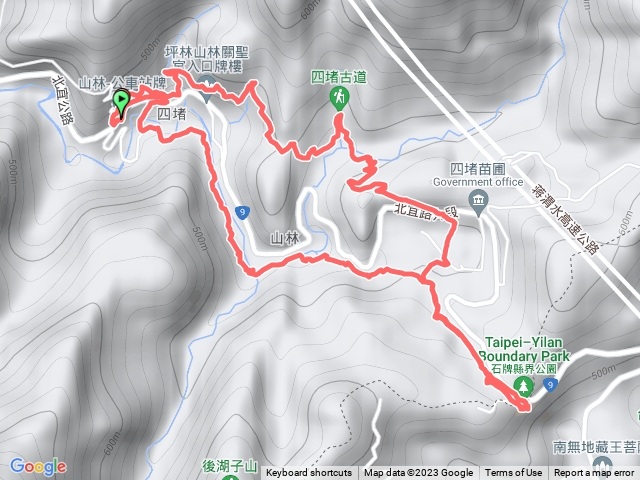 淡蘭古道之四堵古道、石牌縣界公園、溪畔古道O走