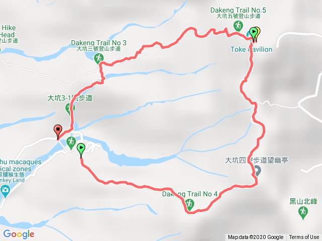 大坑四、五、三，接三號半