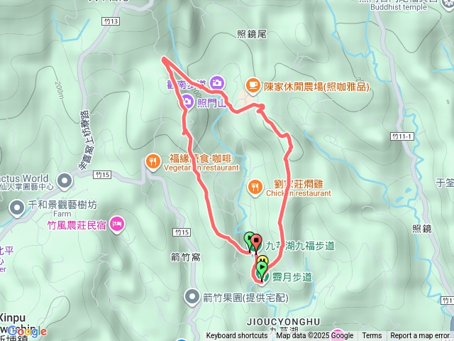 照門九湖步道O繞