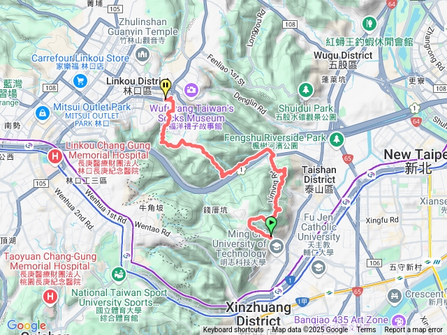 台北天際線丹鳳到林口