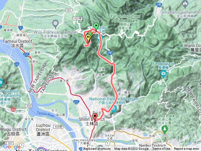 大屯山主峰>南峰