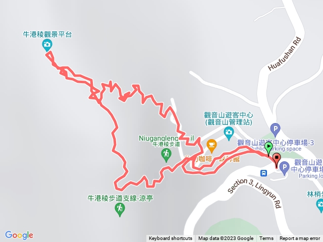 20230928   O繞觀音山牛港稜步道