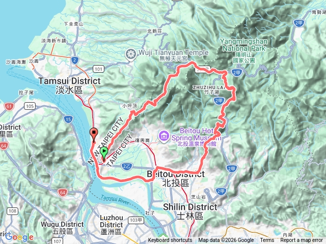 陽明山大縱走預覽圖