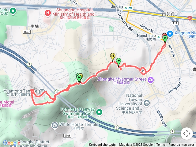 圓通寺夜爬