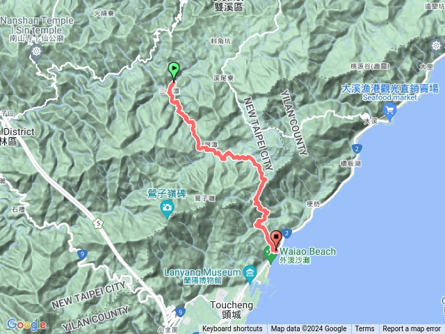 淡蘭古道尋寶任務淡蘭中路第五段：灣潭古道登山口至外澳車站202407211249預覽圖