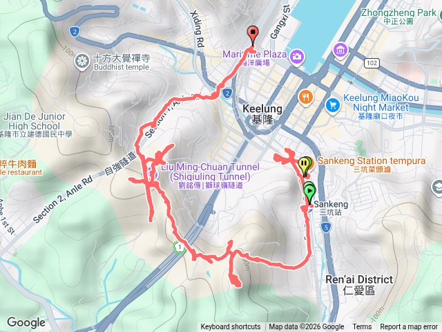三坑獅球嶺東西北砲台劉銘傳隧道基隆車站預覽圖