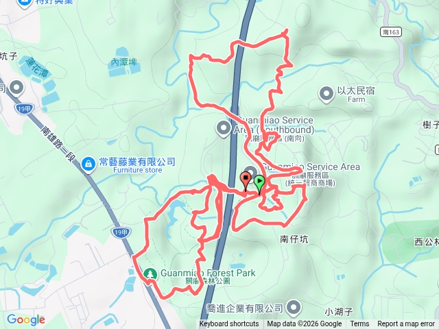 黑龍轉桌試跑(黑森林+關廟森林）