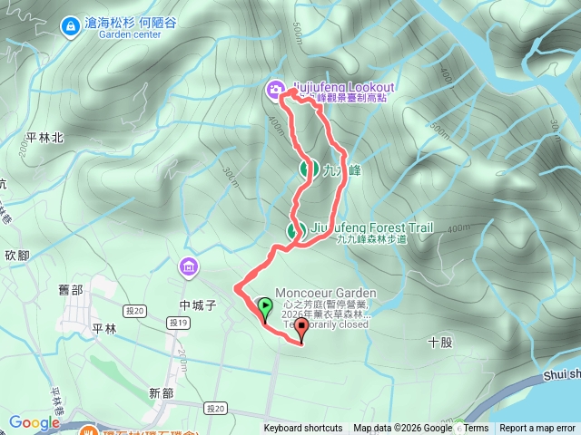 南投－臺灣百大必訪步道九九峰森林步道202601281008預覽圖