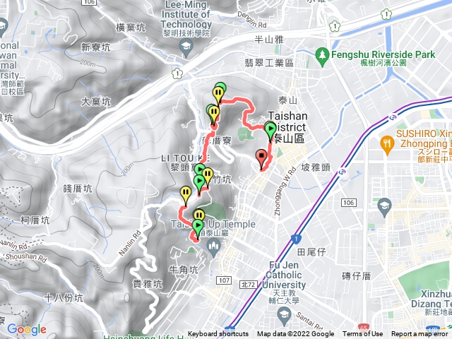 泰山尖凍山