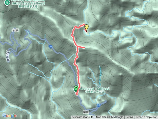 戒茂斯進嘉明湖D1