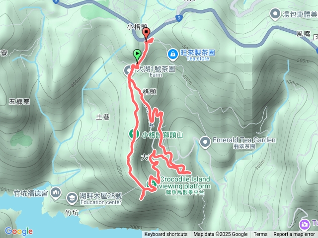 小格頭獅頭山步道