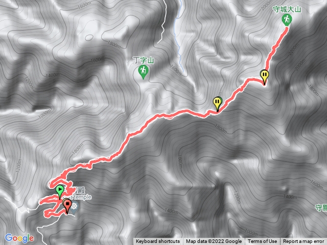 關刀山+守關山+ 守城大山