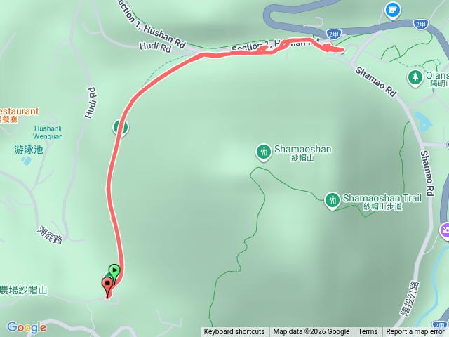 橫嶺古道（紅壇往返陽明山公車總站）預覽圖