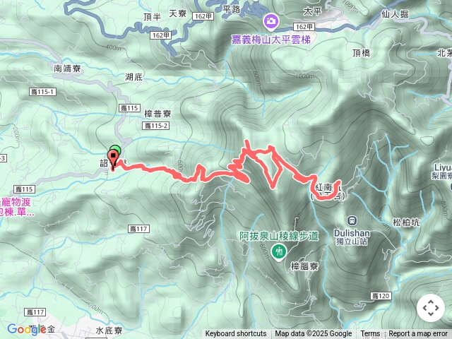 從安靖古道至觀音石山、奉天岩及阿拔泉山
