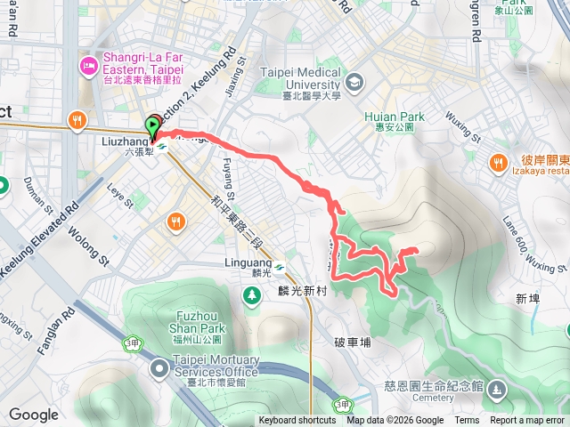戒嚴受害者公園+公墓+六張犁山亂走