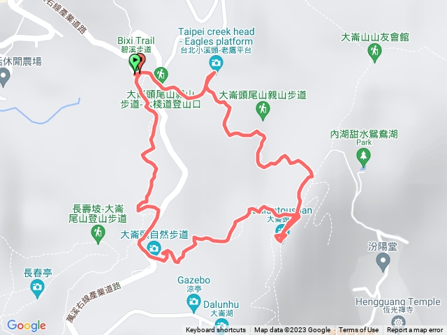 小溪頭環狀步道