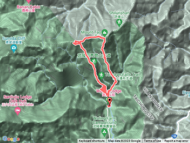 2020/07/12武陵二秀-池有桃山