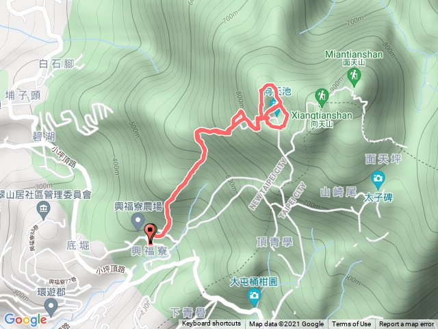 110.7.26興福寮-向天池-向天池山