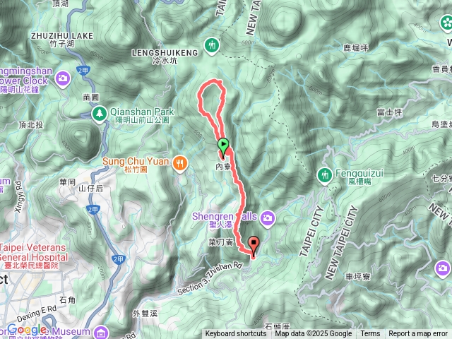 竹篙嶺古道內寮古道鵝尾山