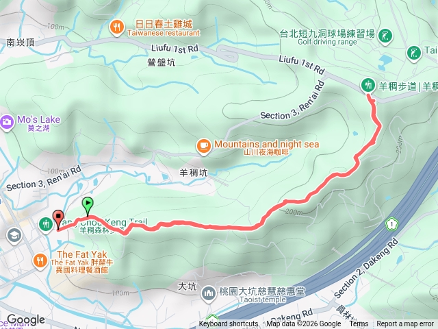 羊稠山步道