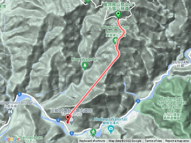 屋東縱走大雪山進