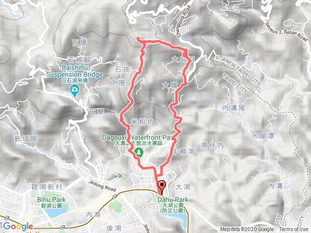 龍船岩連大邱田山岩洞出接大湖山環走_