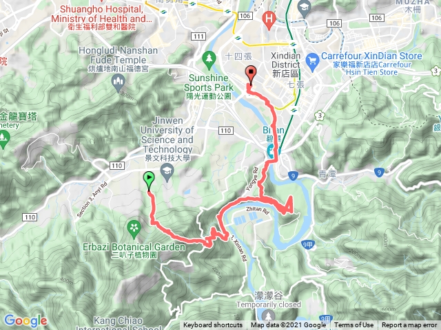 新北新店塗潭山 灣潭山 碧潭山 三潭連走