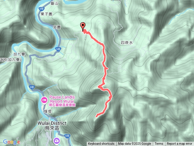新北市烏來區大桶烏來山連走
