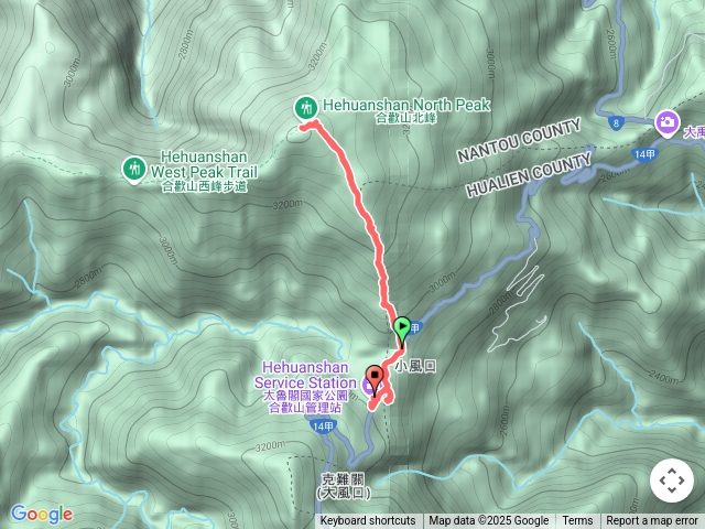合歡山北峰