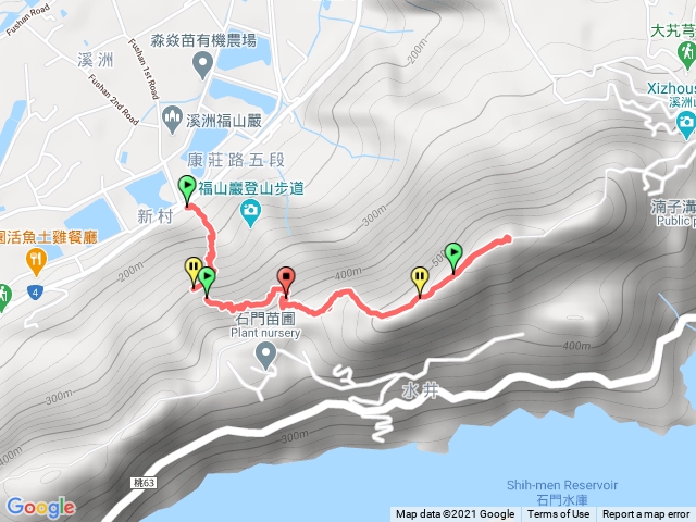 小百岳集起來溪洲山步道(福山巖登山步道)202104021543