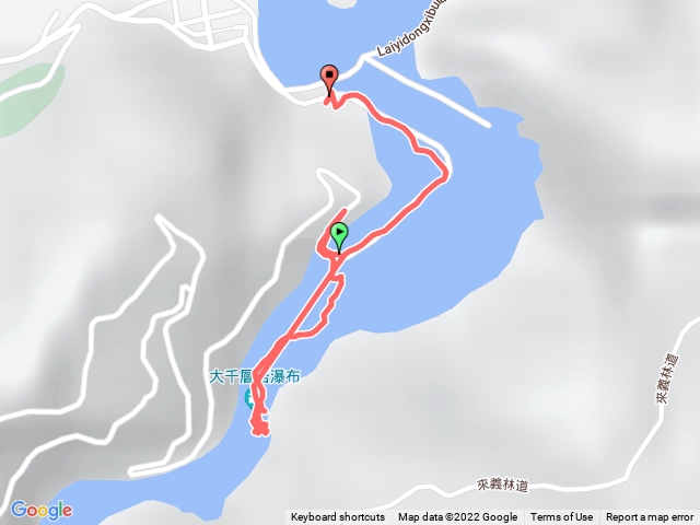 大千層瀑布