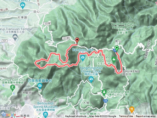 七星主看日出遊大屯山系五峰