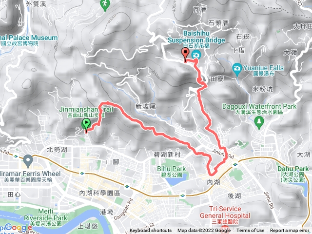 金面山碧山巖鯉魚山內溝溪大湖公園